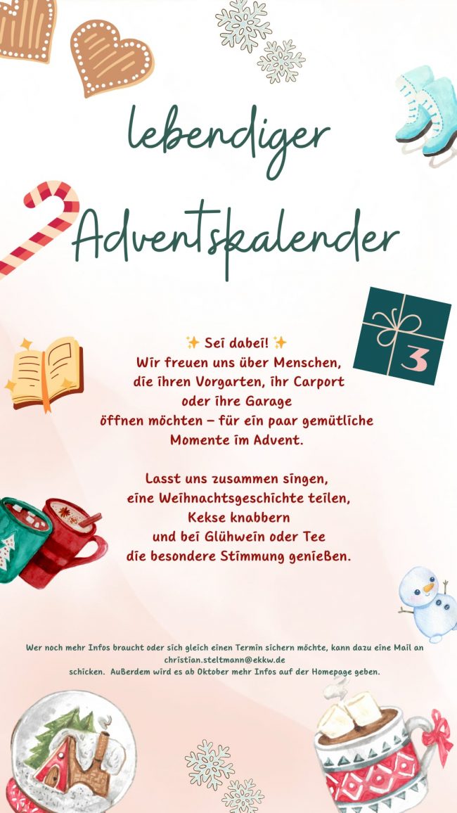 Lebendiger Adventkalender 2025