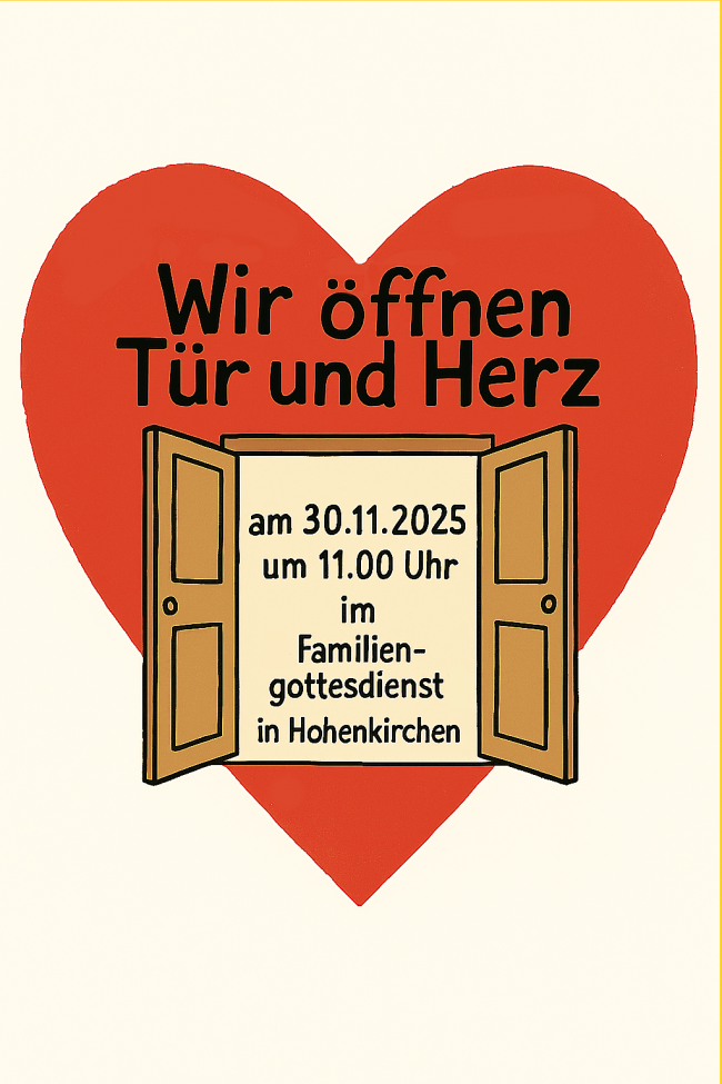 Tür und Herz öffnen